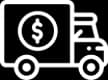 Cash transport icon